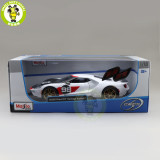 1/18 2021 Ford GT Heritage Edition MAISTO 31390 Diecast Model Toys Car Boys Girls Gifts
