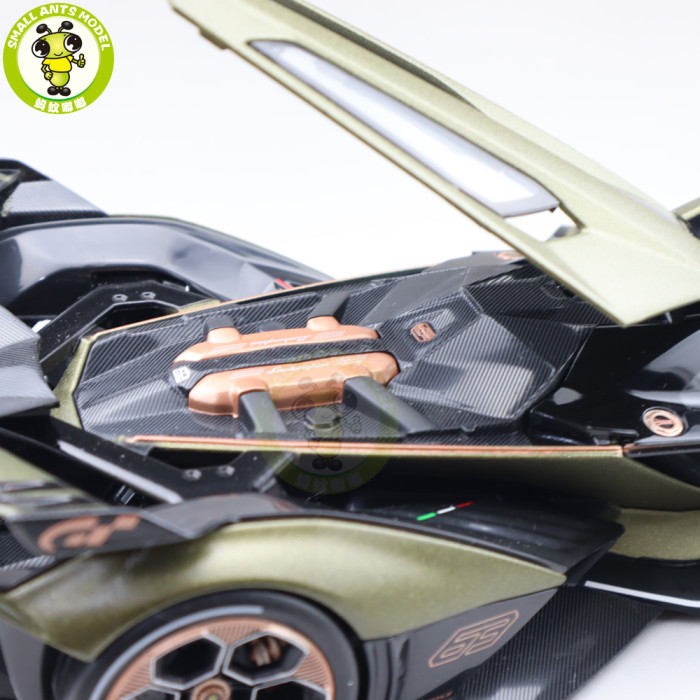 1/18 Lamborghini Lambo V12 Vision Gran Turismo Maisto 31454 Diecast Model Car Toys Boys Gilrs Gifts