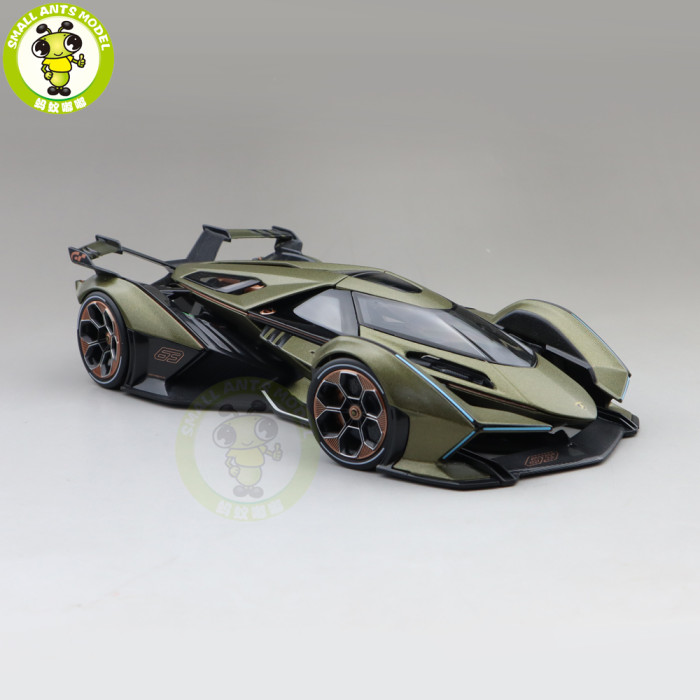 1/18 Lamborghini Lambo V12 Vision Gran Turismo Maisto 31454 Diecast Model Car Toys Boys Gilrs Gifts