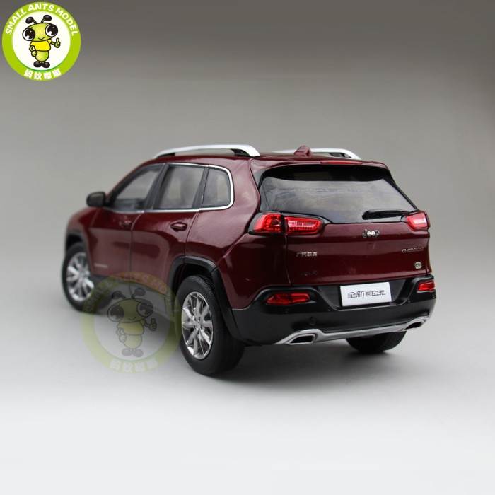 1/18 Jeep Cherokee Diecast Metal Model Toys Cars Boys Girls Gifts