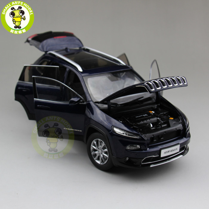1/18 Jeep Cherokee Diecast Metal Model Toys Cars Boys Girls Gifts