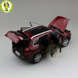 1/18 Jeep Cherokee Diecast Metal Model Toys Cars Boys Girls Gifts