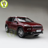 1/18 Jeep Cherokee Diecast Metal Model Toys Cars Boys Girls Gifts