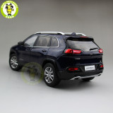 1/18 Jeep Cherokee Diecast Metal Model Toys Cars Boys Girls Gifts