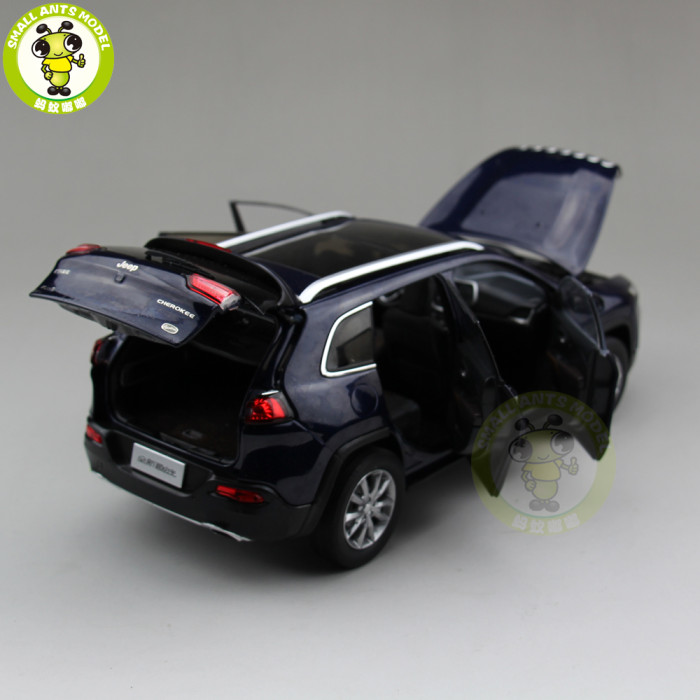 1/18 Jeep Cherokee Diecast Metal Model Toys Cars Boys Girls Gifts