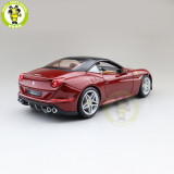 1/18 Ferrari Signature California T Closed Top Bburago 16902 Diecast Model Car Toys Boys Girls Gifts