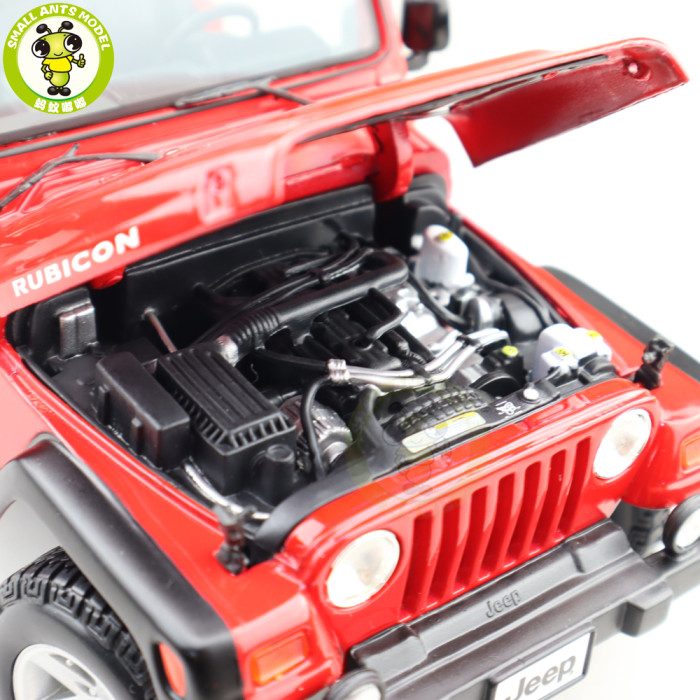 1/18 Jeep Wrangler Rubicon Maisto 31663 Diecast Metal Model Car Toys Boys Girls Gifts