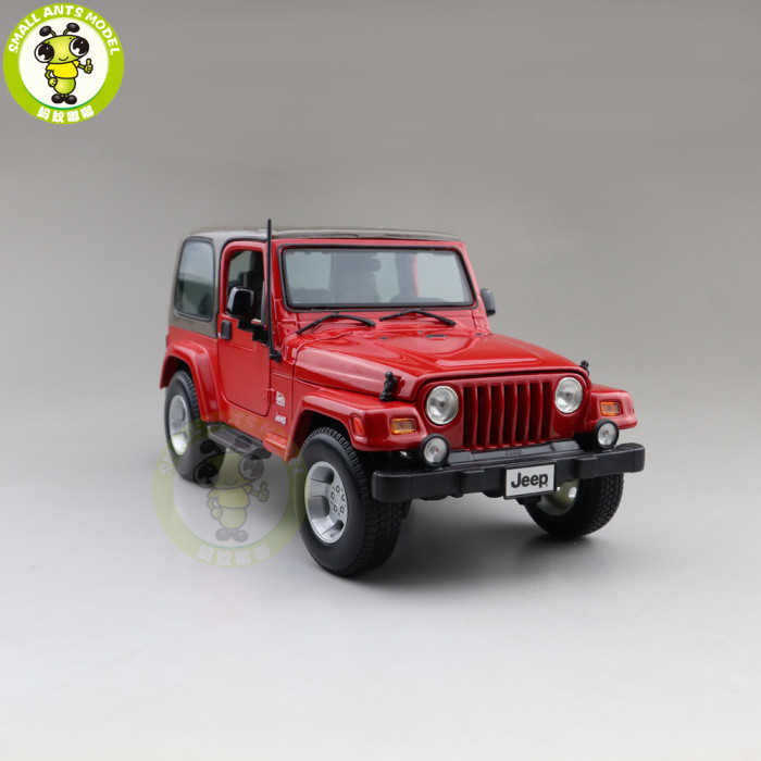 1/18 Jeep Wrangler Sahara Maisto 31662 Diecast Model Car Toys Boys Girls Gifts