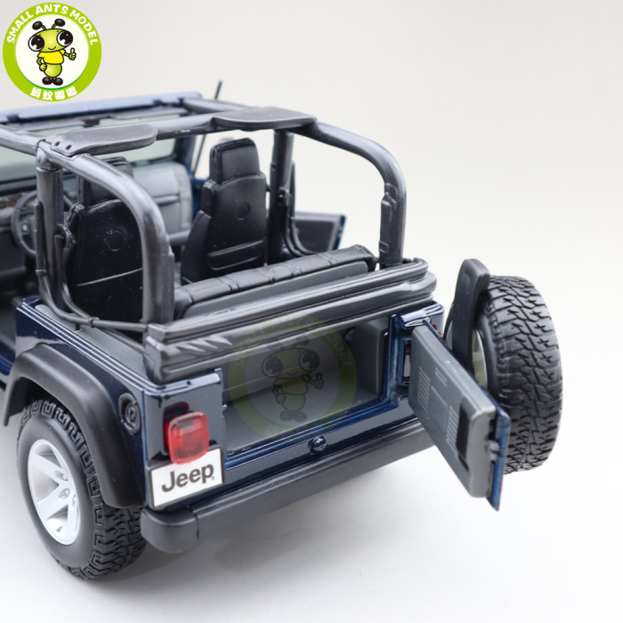 1/18 Jeep Wrangler Rubicon Maisto 31663 Diecast Metal Model Car Toys Boys Girls Gifts