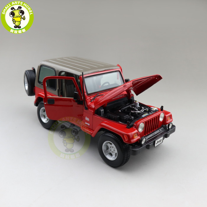 1/18 Jeep Wrangler Sahara Maisto 31662 Diecast Model Car Toys Boys Girls Gifts