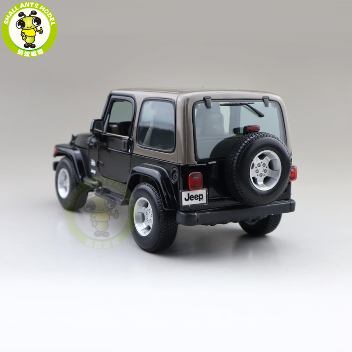 1/18 Jeep Wrangler Sahara Maisto 31662 Diecast Model Car Toys Boys Girls Gifts
