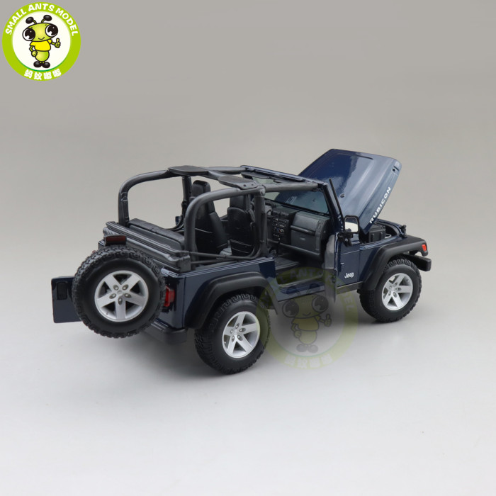 1/18 Jeep Wrangler Rubicon Maisto 31663 Diecast Metal Model Car Toys Boys Girls Gifts
