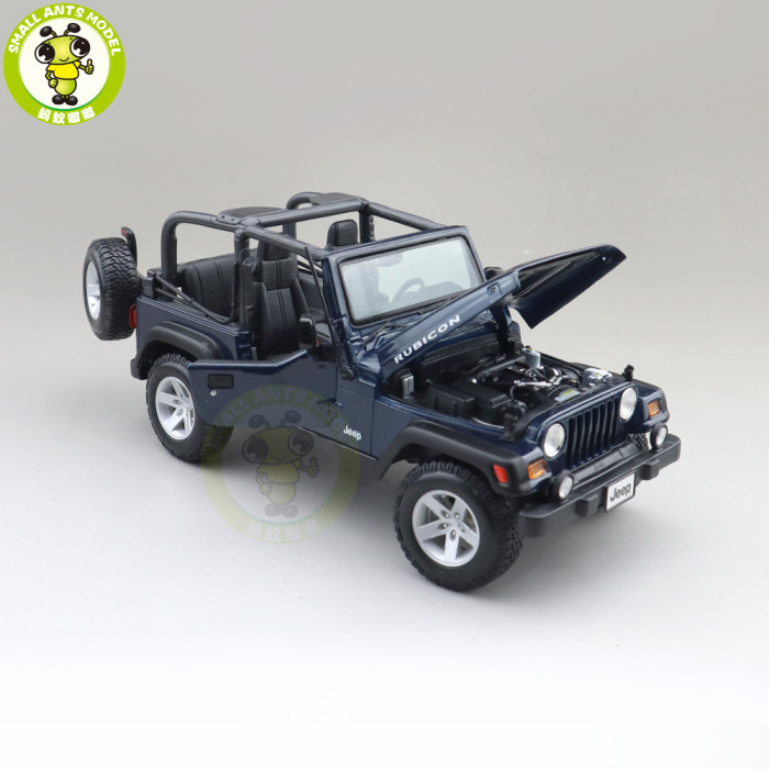 1/18 Jeep Wrangler Rubicon Maisto 31663 Diecast Metal Model Car Toys Boys Girls Gifts