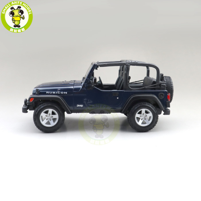 1/18 Jeep Wrangler Rubicon Maisto 31663 Diecast Metal Model Car Toys Boys Girls Gifts