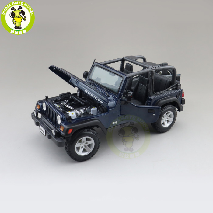 1/18 Jeep Wrangler Rubicon Maisto 31663 Diecast Metal Model Car Toys Boys Girls Gifts