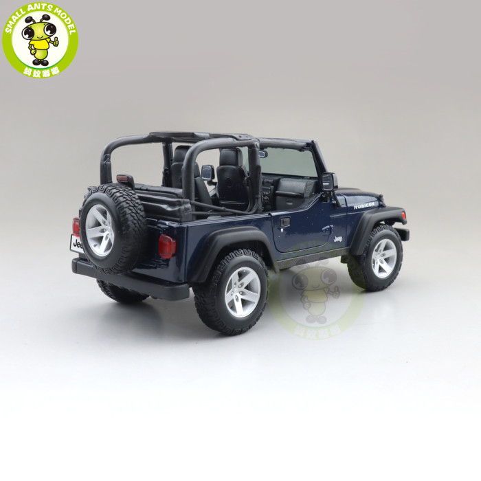 1/18 Jeep Wrangler Rubicon Maisto 31663 Diecast Metal Model Car Toys Boys Girls Gifts