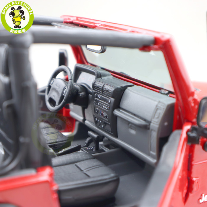 1/18 Jeep Wrangler Rubicon Maisto 31663 Diecast Metal Model Car Toys Boys Girls Gifts