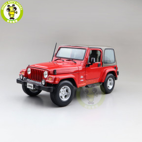 1/18 Jeep Wrangler Sahara Maisto 31662 Diecast Model Car Toys Boys Girls Gifts