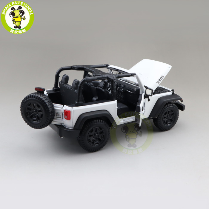 1/18 JEEP WRANGLER WILLYS 2014 Convertible Maisto 31610 Diecast Model Car Toys Boys Girls Gifts
