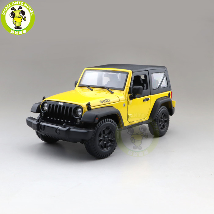 1/18 JEEP WRANGLER WILLYS 2014 Maisto 31676 Diecast Model Car Toys Boys Girls Gifts