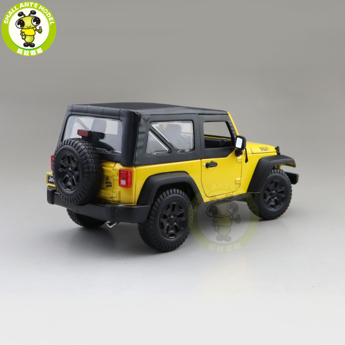 1/18 JEEP WRANGLER WILLYS 2014 Maisto 31676 Diecast Model Car Toys Boys Girls Gifts