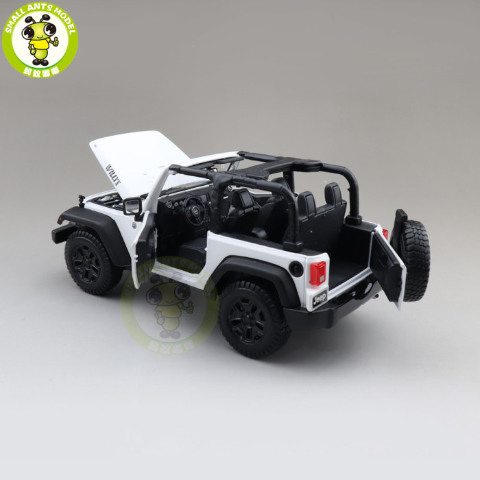 1/18 JEEP WRANGLER WILLYS 2014 Convertible Maisto 31610 Diecast Model Car Toys Boys Girls Gifts