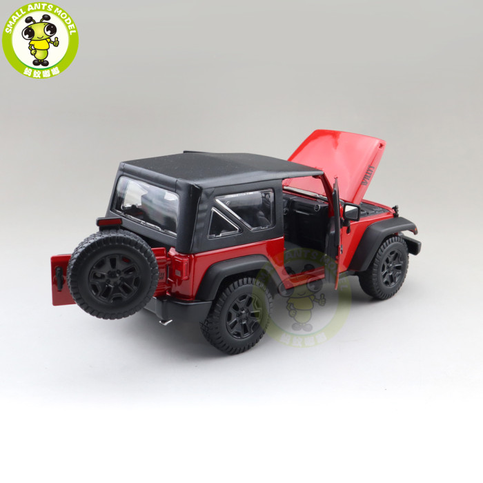 1/18 JEEP WRANGLER WILLYS 2014 Maisto 31676 Diecast Model Car Toys Boys Girls Gifts