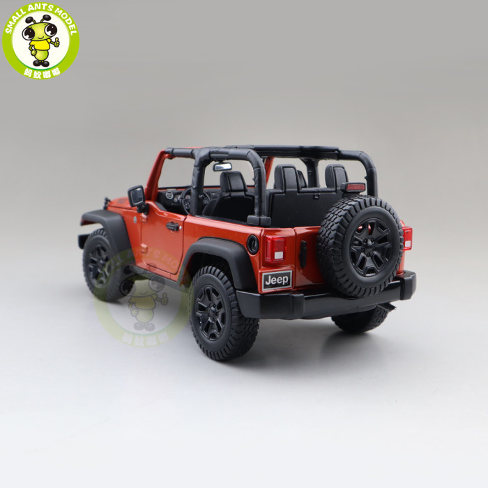 1/18 JEEP WRANGLER WILLYS 2014 Convertible Maisto 31610 Diecast Model Car Toys Boys Girls Gifts