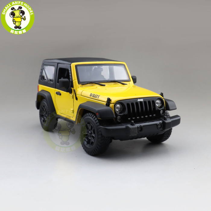 1/18 JEEP WRANGLER WILLYS 2014 Maisto 31676 Diecast Model Car Toys Boys Girls Gifts