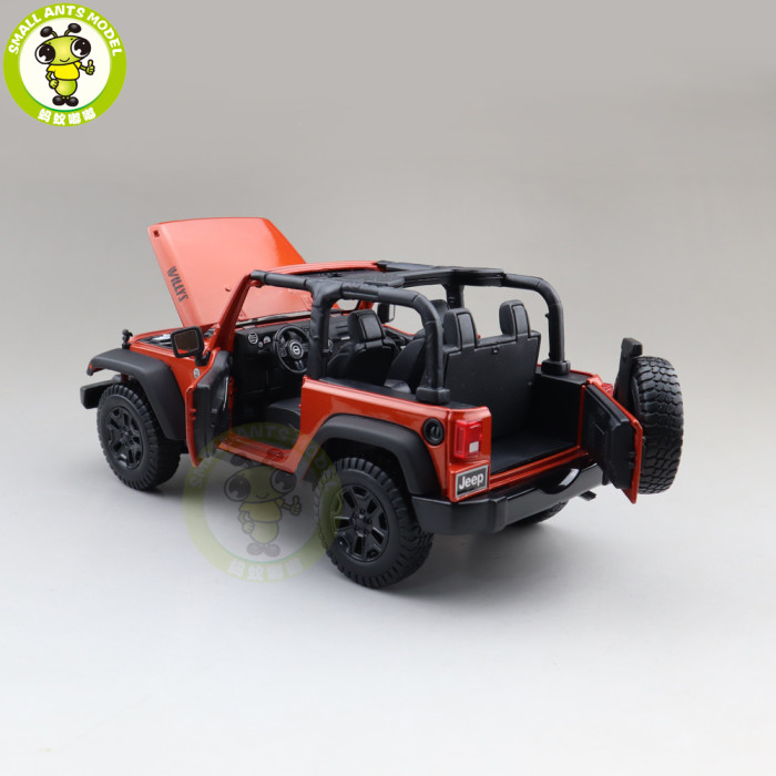 1/18 JEEP WRANGLER WILLYS 2014 Convertible Maisto 31610 Diecast Model Car Toys Boys Girls Gifts