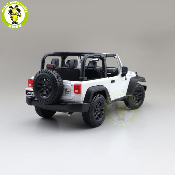 1/18 JEEP WRANGLER WILLYS 2014 Convertible Maisto 31610 Diecast Model Car Toys Boys Girls Gifts