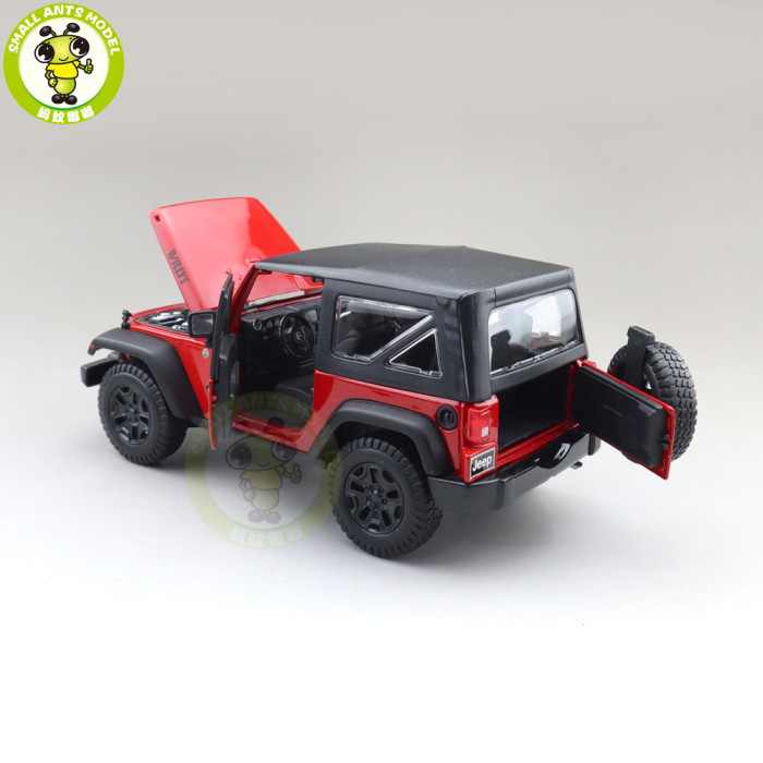 1/18 JEEP WRANGLER WILLYS 2014 Maisto 31676 Diecast Model Car Toys Boys Girls Gifts
