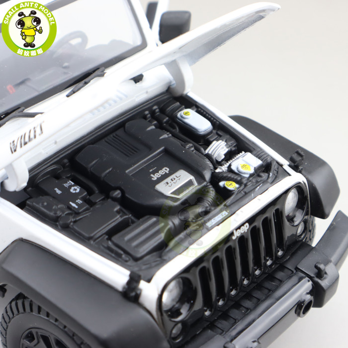1/18 JEEP WRANGLER WILLYS 2014 Convertible Maisto 31610 Diecast Model Car Toys Boys Girls Gifts