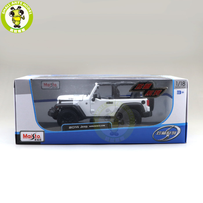 1/18 JEEP WRANGLER WILLYS 2014 Convertible Maisto 31610 Diecast Model Car Toys Boys Girls Gifts