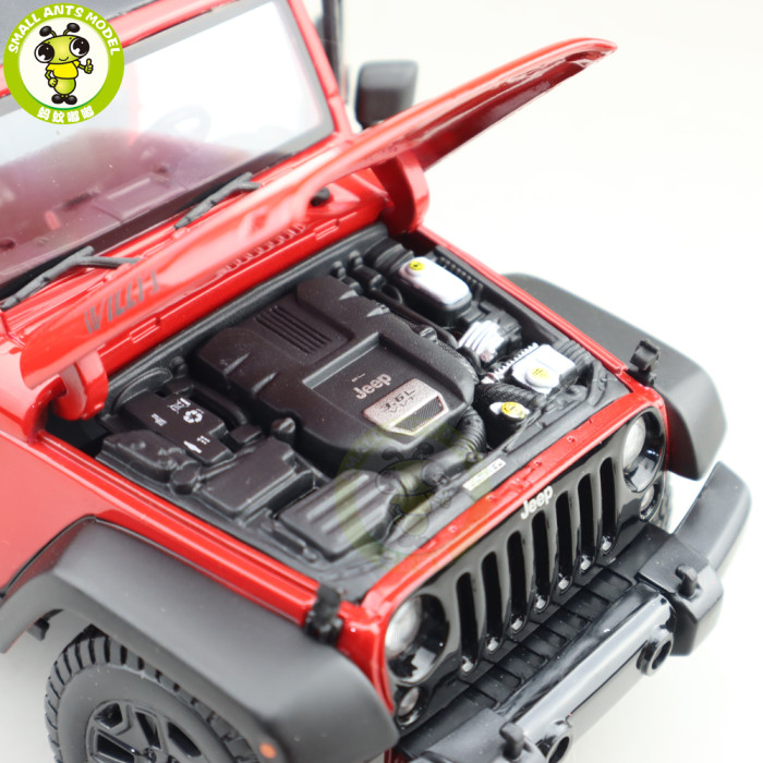 1/18 JEEP WRANGLER WILLYS 2014 Maisto 31676 Diecast Model Car Toys Boys Girls Gifts