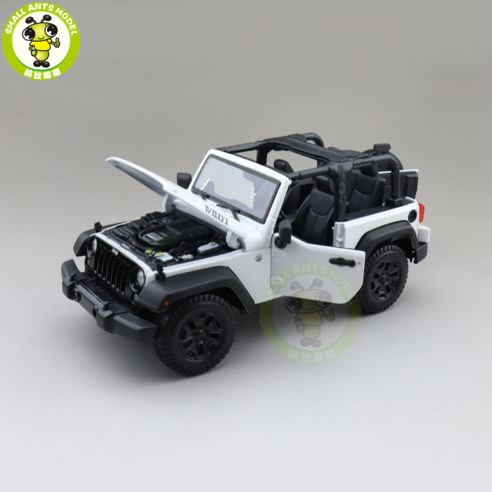 1/18 JEEP WRANGLER WILLYS 2014 Convertible Maisto 31610 Diecast Model Car Toys Boys Girls Gifts