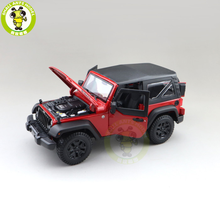 1/18 JEEP WRANGLER WILLYS 2014 Maisto 31676 Diecast Model Car Toys Boys Girls Gifts