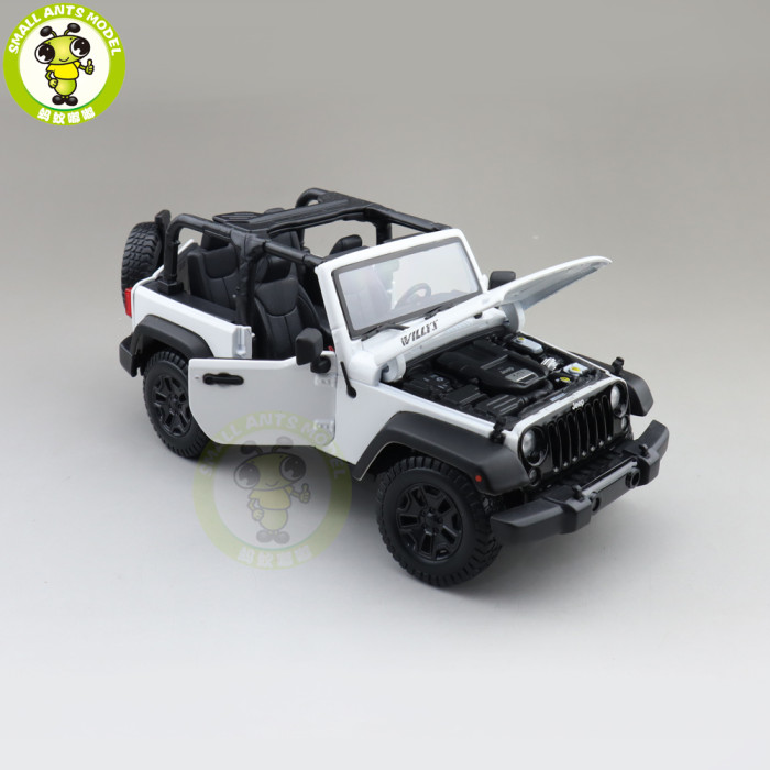 1/18 JEEP WRANGLER WILLYS 2014 Convertible Maisto 31610 Diecast Model Car Toys Boys Girls Gifts