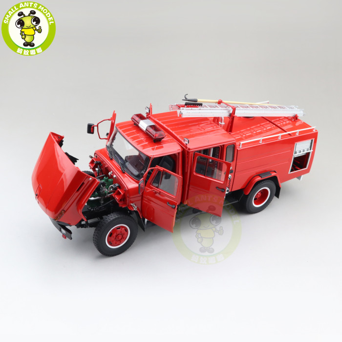 1/24 China JieFang FAW CA 141 CA142 Fire Truck Diecast Model Toys Car Truck Boys Girls Gifts