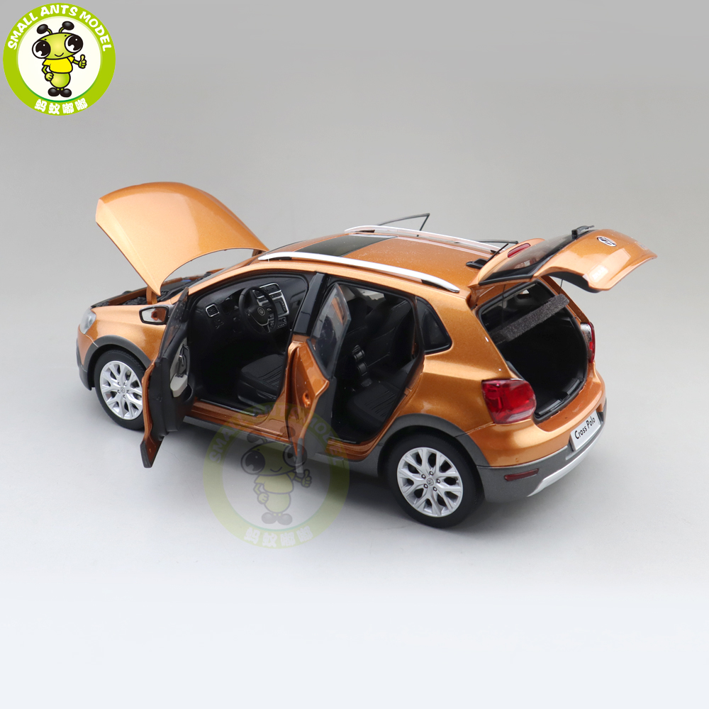 1/18 VW Volkswagen Cross Polo Diecast Model Toys Car Boys Girls