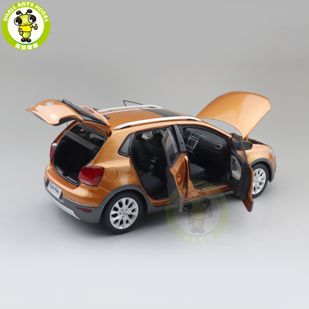 1/18 VW Volkswagen Cross Polo Diecast Model Toys Car Boys Girls