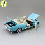 1/18 1969 Chevrolet Corvair MONZA Road Signature Diecast Model Toys Car Boys Girls Gifts