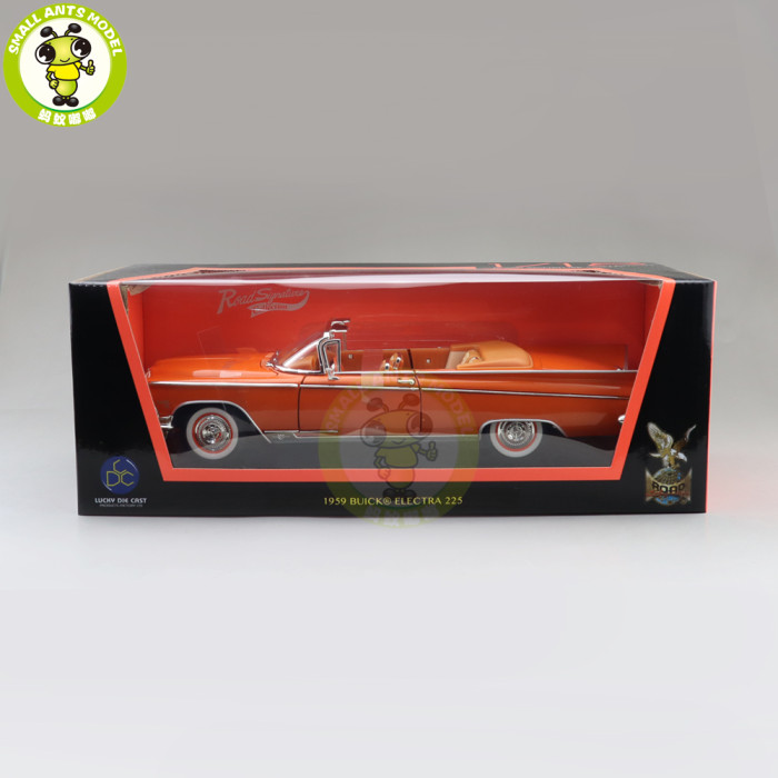 1/18 Buick 1959 ELECTRA 225 Road Signature Diecast Model Car Toys Boys Girls Gift
