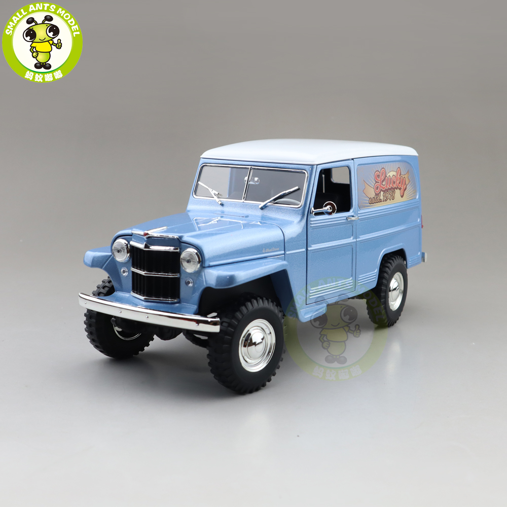 1/18 1955 WILLYS JEEP STATION WAGON Road Signature Diecast Model