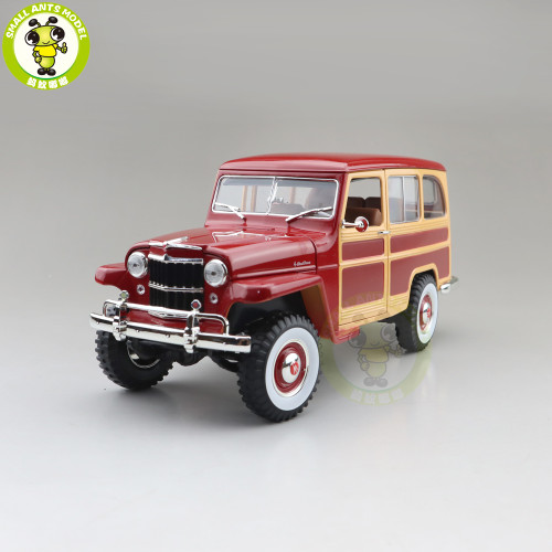 Willys Jeep Station Wagon - Rouge - Best of Show BoS 1/87