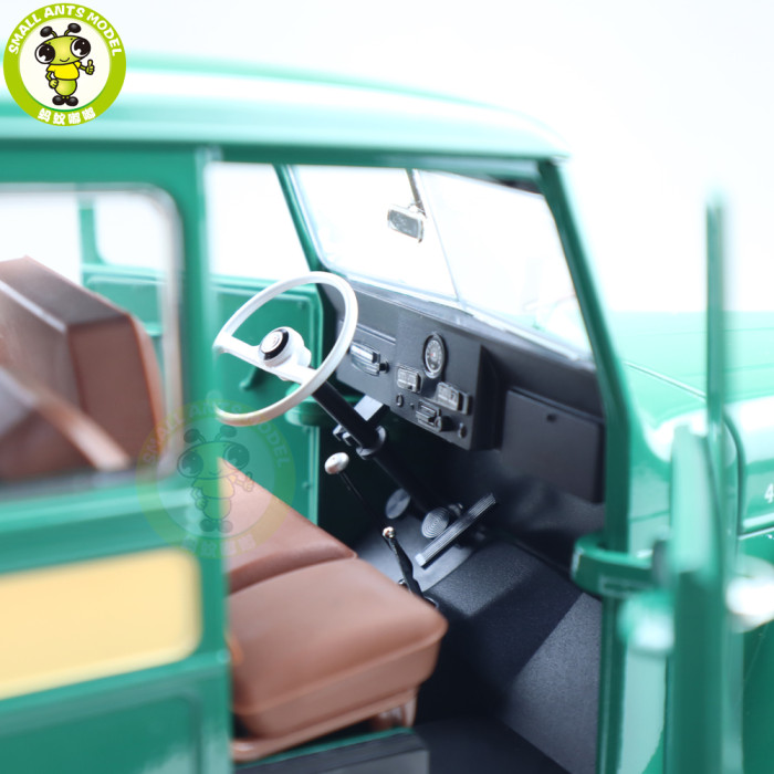 1/18 1955 WILLYS JEEP STATION WAGON Road Signature Diecast Model Toys Car Boys Girls Gifts
