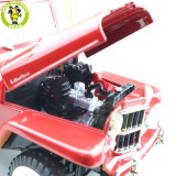 1/18 1955 WILLYS JEEP STATION WAGON Road Signature Diecast Model Toys Car Boys Girls Gifts