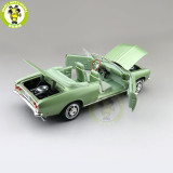1/18 1969 Chevrolet Corvair MONZA Road Signature Diecast Model Toys Car Boys Girls Gifts