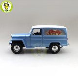 1/18 1955 WILLYS JEEP STATION WAGON Road Signature Diecast Model Toys Car Boys Girls Gifts