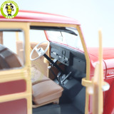 1/18 1955 WILLYS JEEP STATION WAGON Road Signature Diecast Model Toys Car Boys Girls Gifts